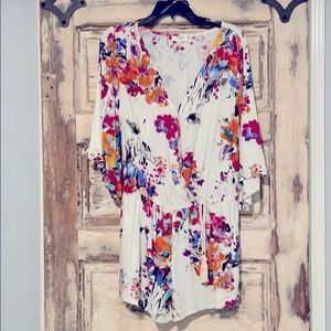 Umgee floral romper